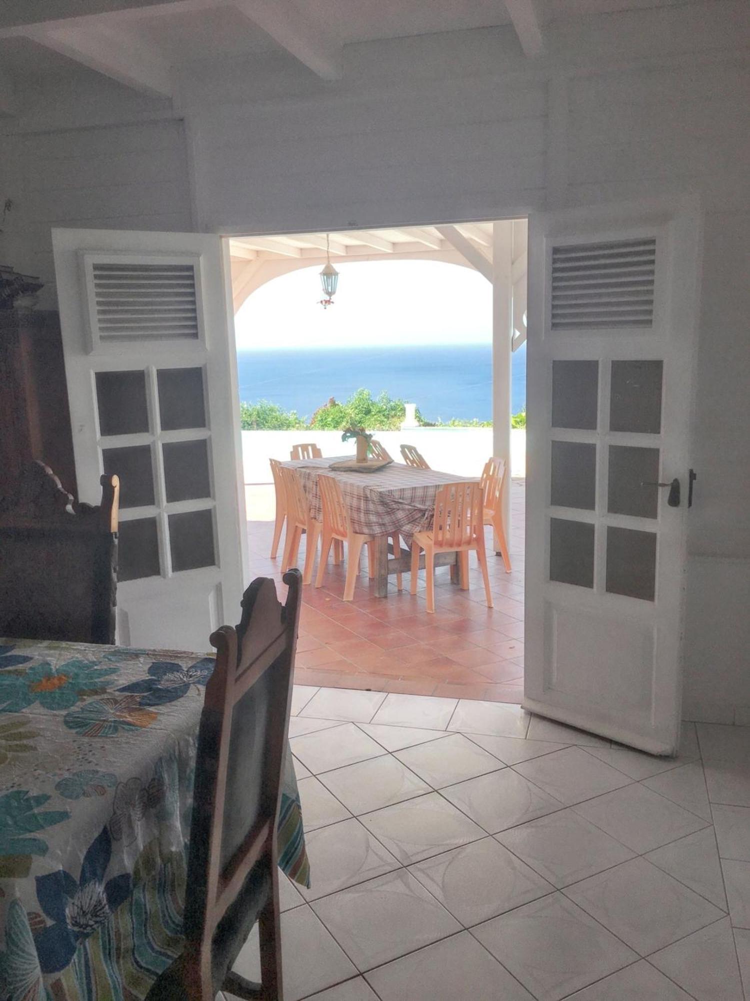 Villa Enchantee Avec Vue Sur Mer Et Piscine Au Carbet Λε Καρμπέ Εξωτερικό φωτογραφία