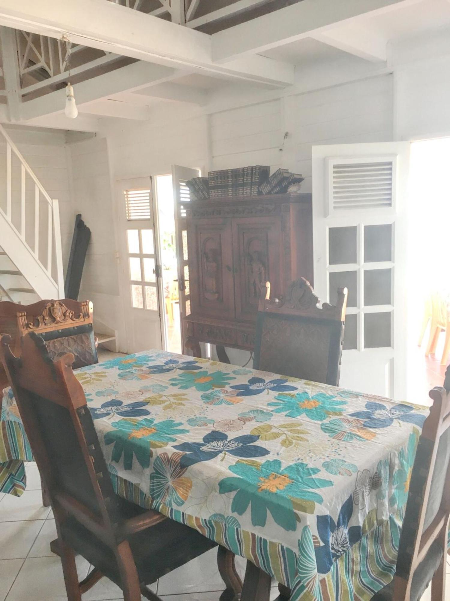 Villa Enchantee Avec Vue Sur Mer Et Piscine Au Carbet Λε Καρμπέ Εξωτερικό φωτογραφία